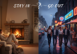 Abends rausgehen oder drinbleiben: Entscheidungshilfe nach Stimmung