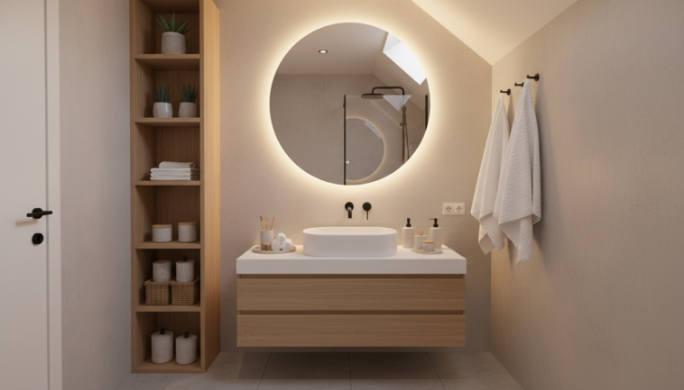 Badezimmer einrichten: Stauraum trotz kleiner Fläche schaffen