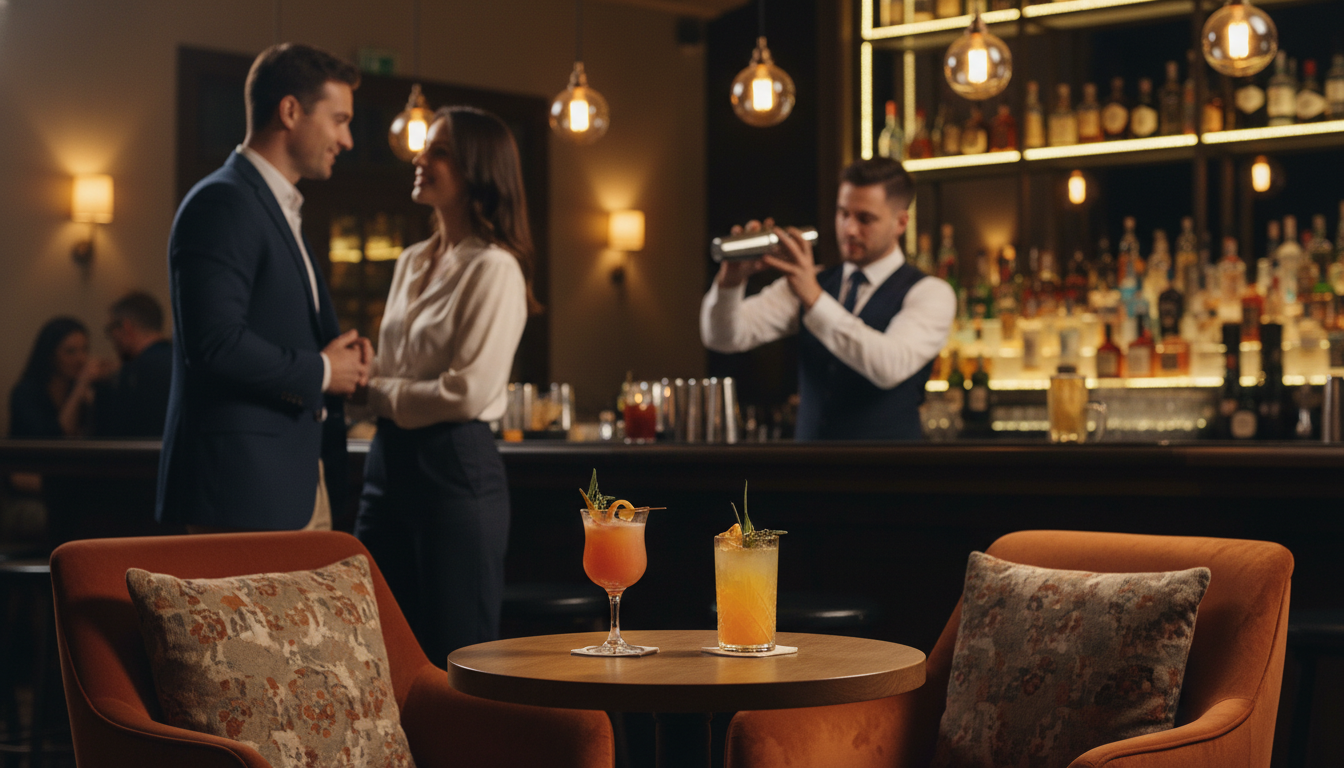 Bars und Cafés besuchen: Atmosphäre bewusst auswählen