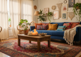 Boho-Stil einrichten: Mischung bewusst gestalten