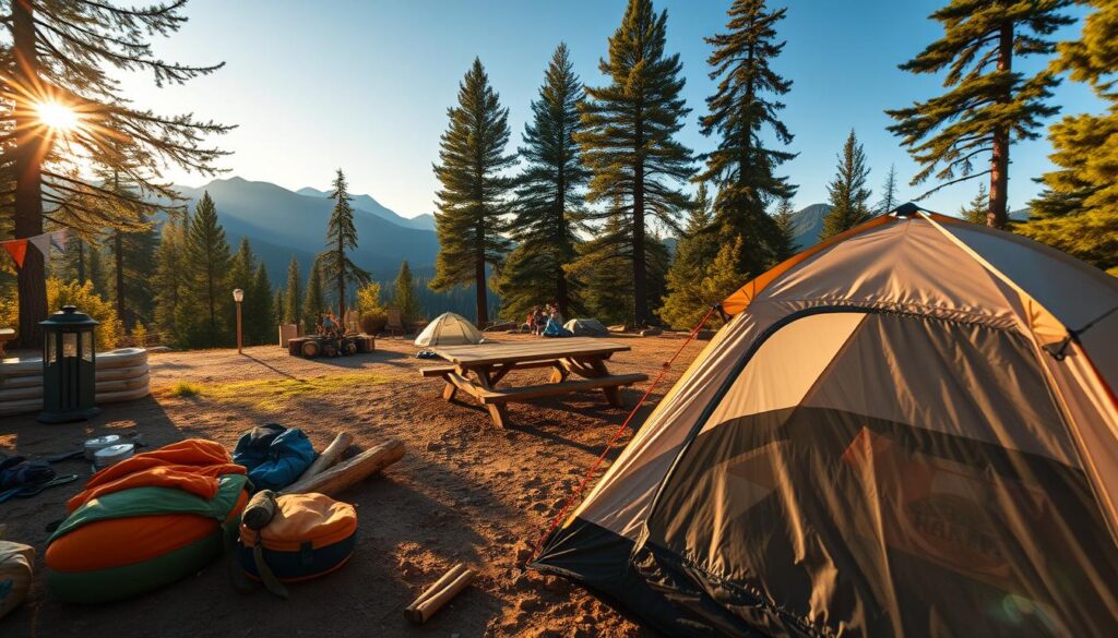 Campingurlaub organisieren: Ausstattung und Platzwahl