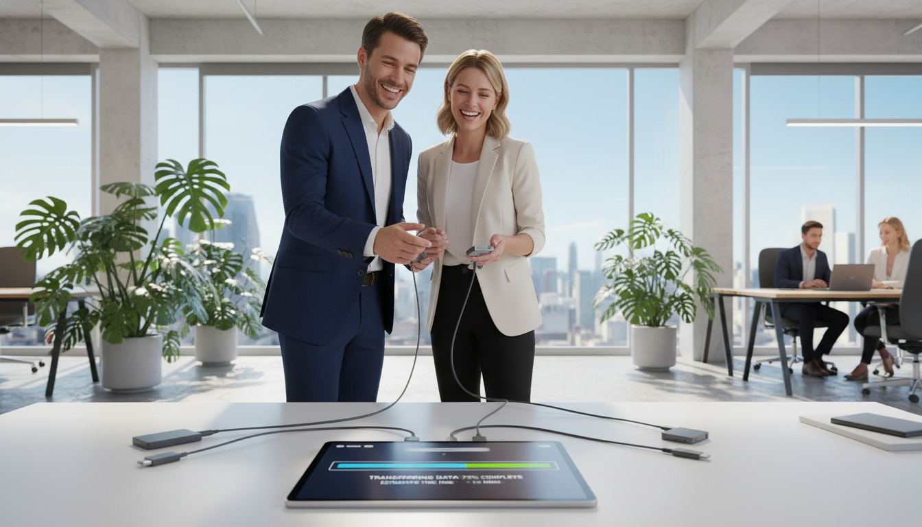 Daten auf neuem Gerät: einfacher Umzug ohne Verlust