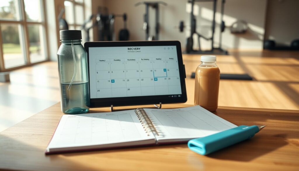 Erholungszeitplan Sport