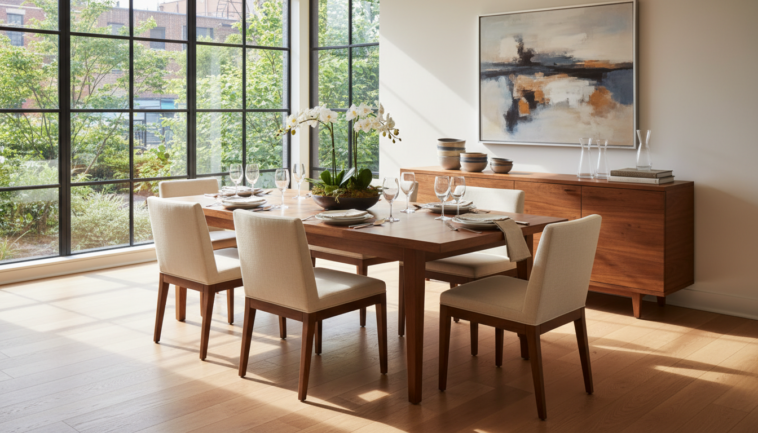 Essbereich einrichten: Platzbedarf realistisch einschätzen