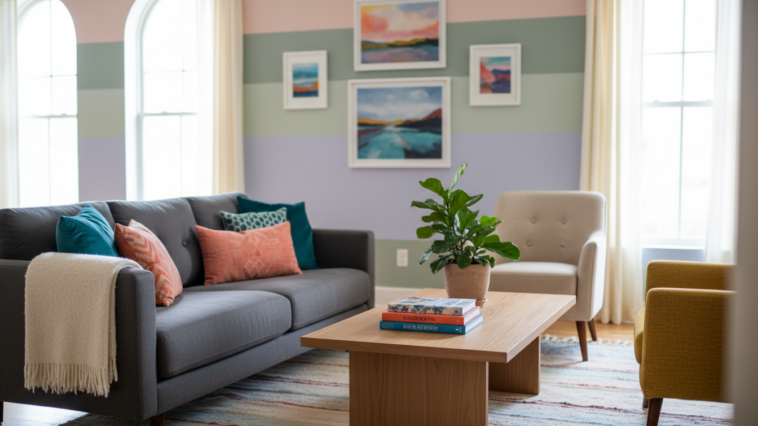 Farben kombinieren: harmonische Raumwirkung erzielen