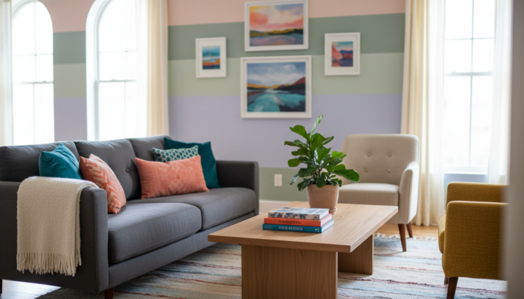 Farben kombinieren: harmonische Raumwirkung erzielen