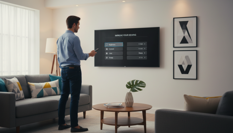 Fernseher richtig einstellen: Bildqualität ohne Fachwissen verbessern