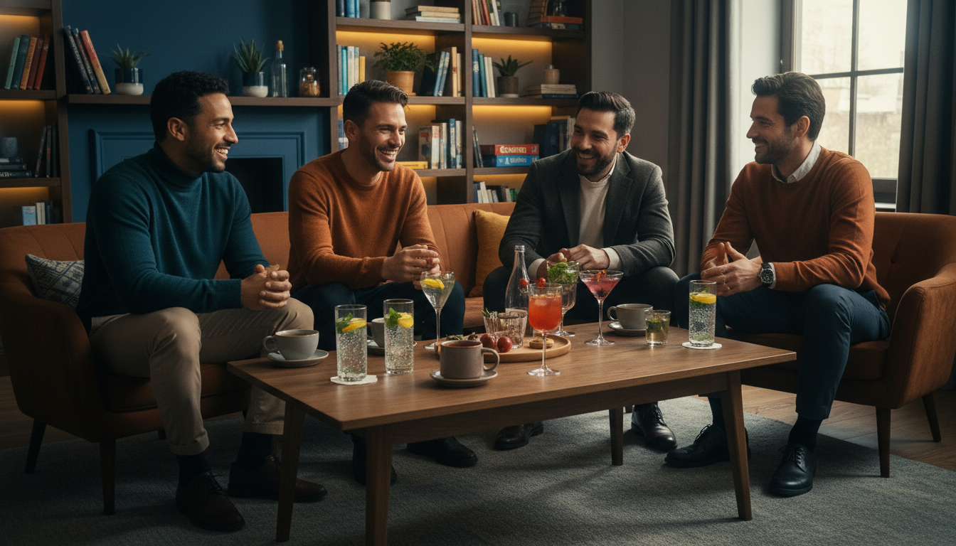 Gemeinsame Unterhaltung ohne Alkohol: Ideen für Abende