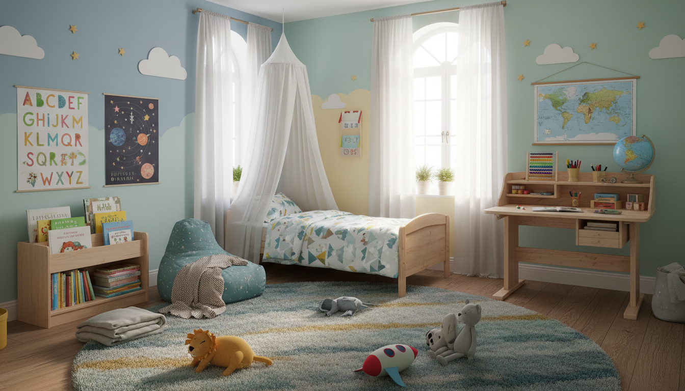 Kinderzimmer einrichten: Anpassung an Entwicklungsphasen