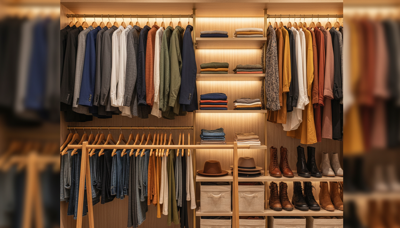 Kleiderschrank organisieren: Übersicht statt Überfüllung