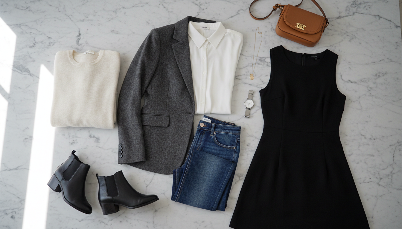 Kleidung kombinieren: mit wenigen Teilen mehr Outfits erstellen