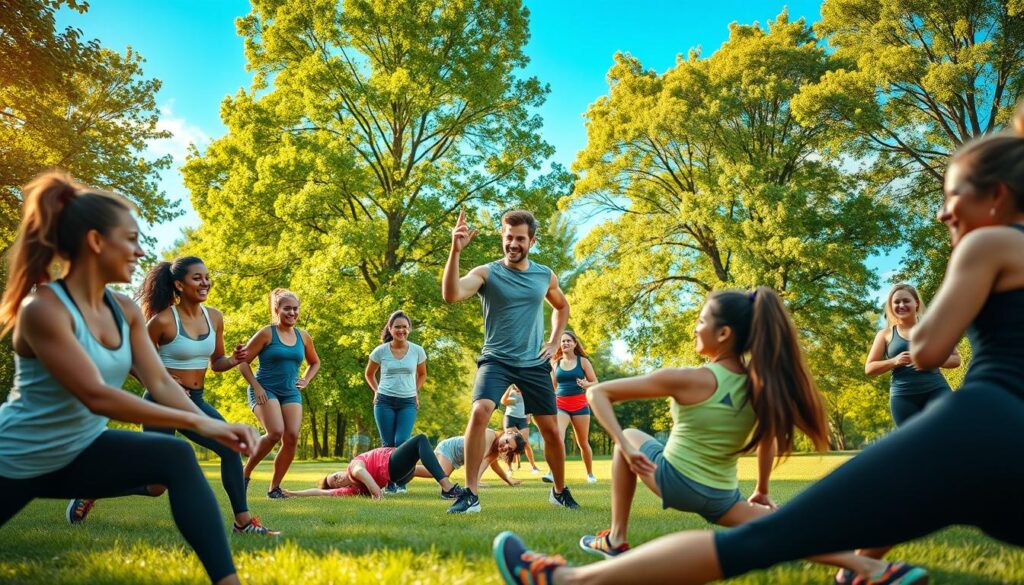 Motivation gemeinsames Training Fitness