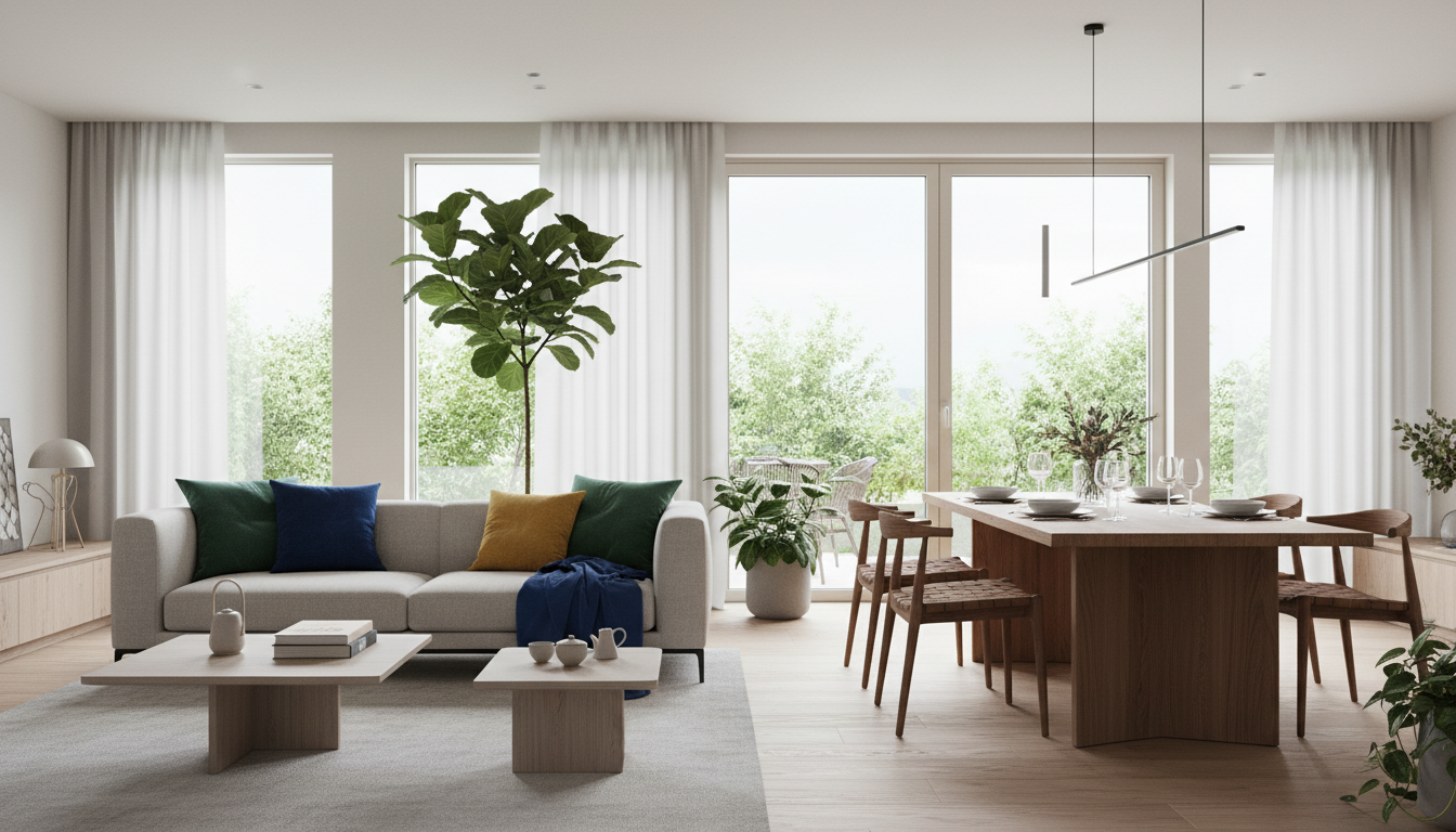 Offenes Wohnen strukturieren: Bereiche klar definieren