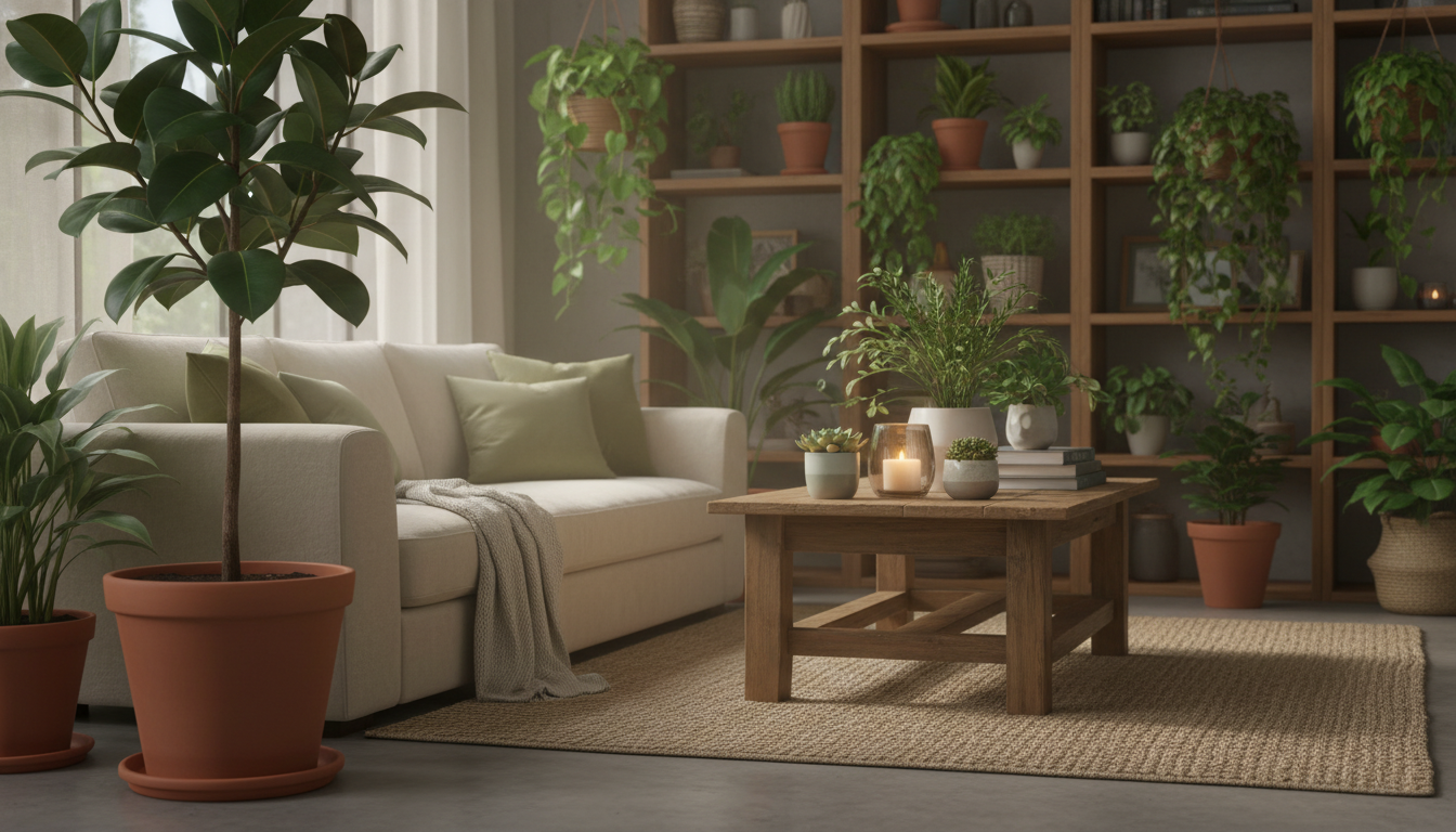 Pflanzen im Wohnraum: Wirkung auf Luft und Stimmung