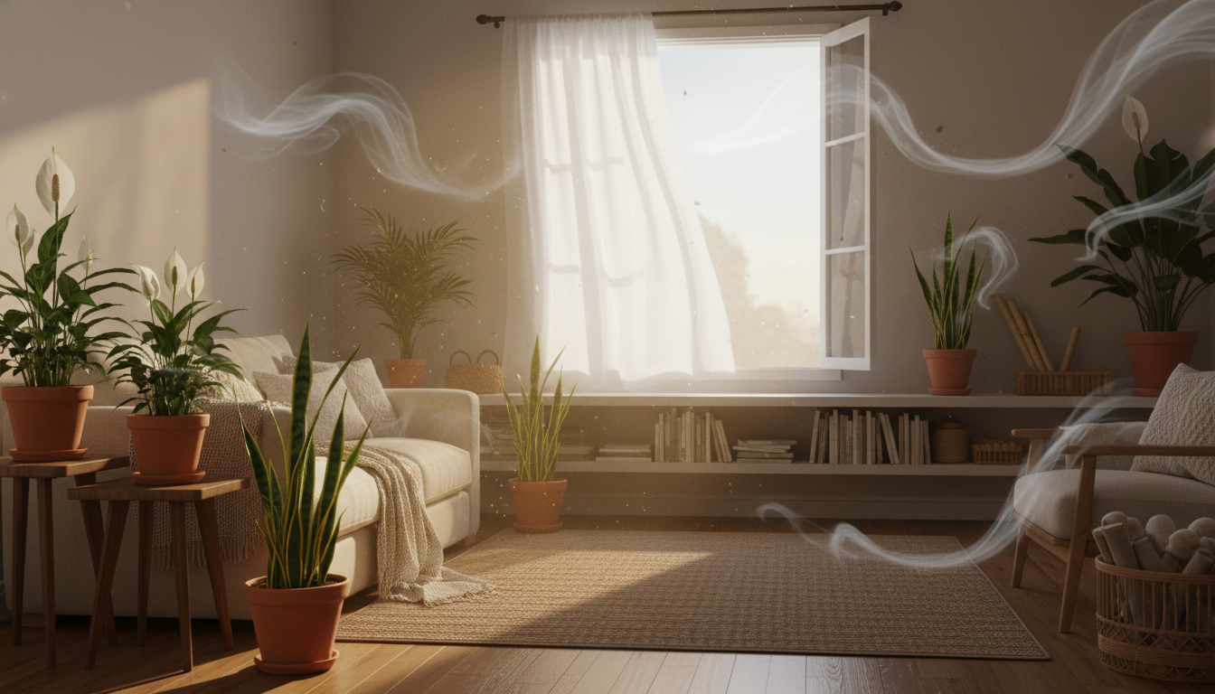 Raumklima verbessern: Einfluss von Lüften und Materialien