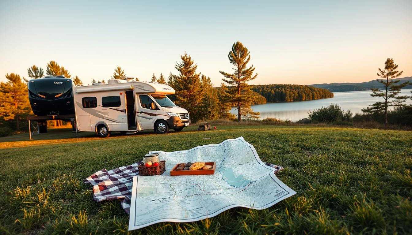 Reisen mit dem Wohnmobil: Stellplätze und Routen realistisch planen