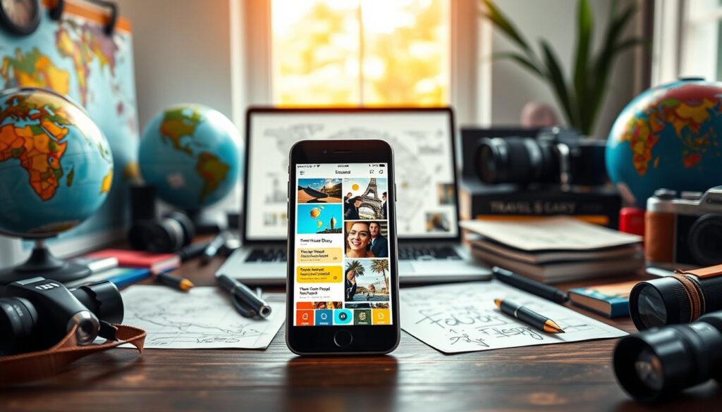 Reisetagebuch-Apps für das Dokumentieren von Reisen