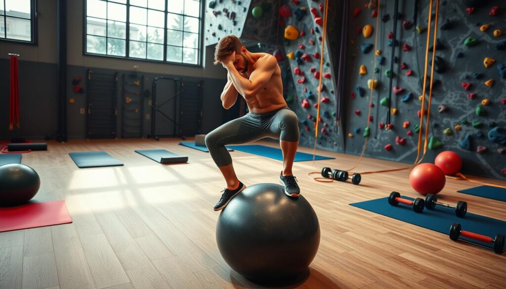 Rumpftraining für Kletterer