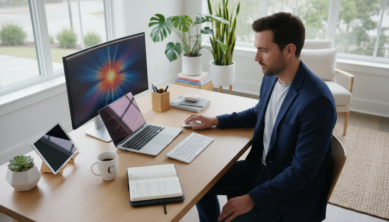 Technik im Homeoffice: Grundausstattung für produktives Arbeiten