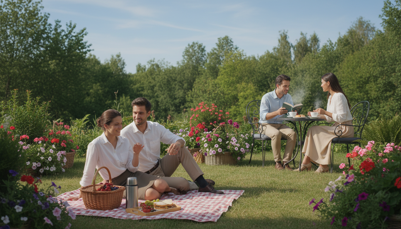 Unterhaltung außer Haus: kleine Unternehmungen mit Wirkung