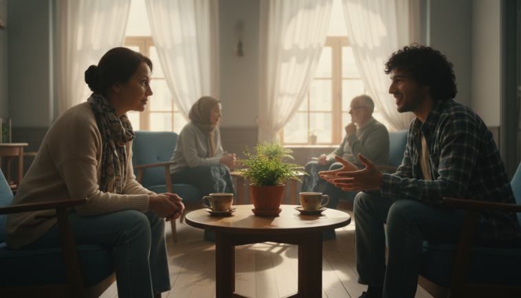 Unterhaltung ohne Dauerbeschallung: Ruhe zulassen