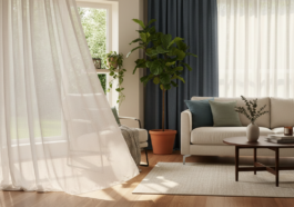 Vorhänge und Gardinen: Lichtsteuerung und Privatsphäre