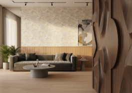 Wände strukturieren: Wirkung von Paneelen und Tapeten