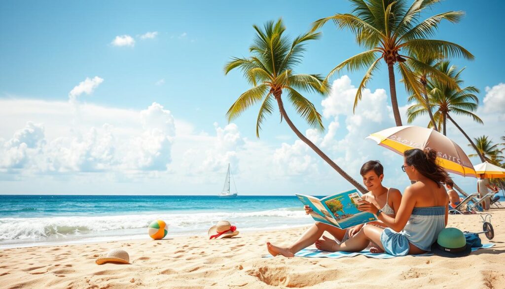 Wetterbedingungen für Strandurlaub buchen