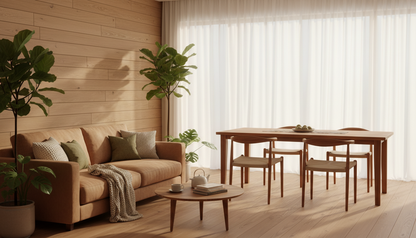 Wohnen mit Holz: Wirkung auf Raumklima