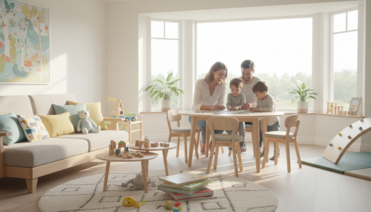 Wohnen mit Kindern: sichere und flexible Raumkonzepte