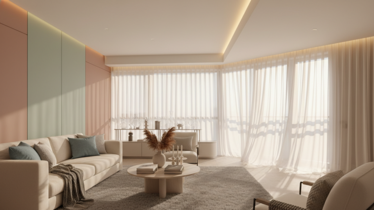 Wohnung optisch vergrößern: Licht und Farben einsetzen