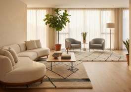 Wohnzimmer einrichten: Sitzordnung und Laufwege planen