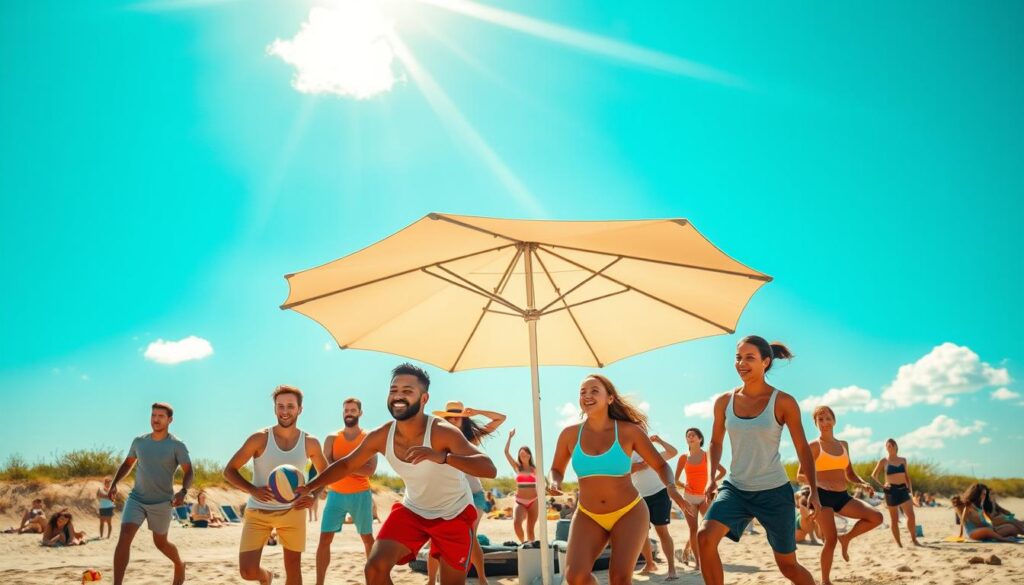 alternative Sportarten bei Hitze